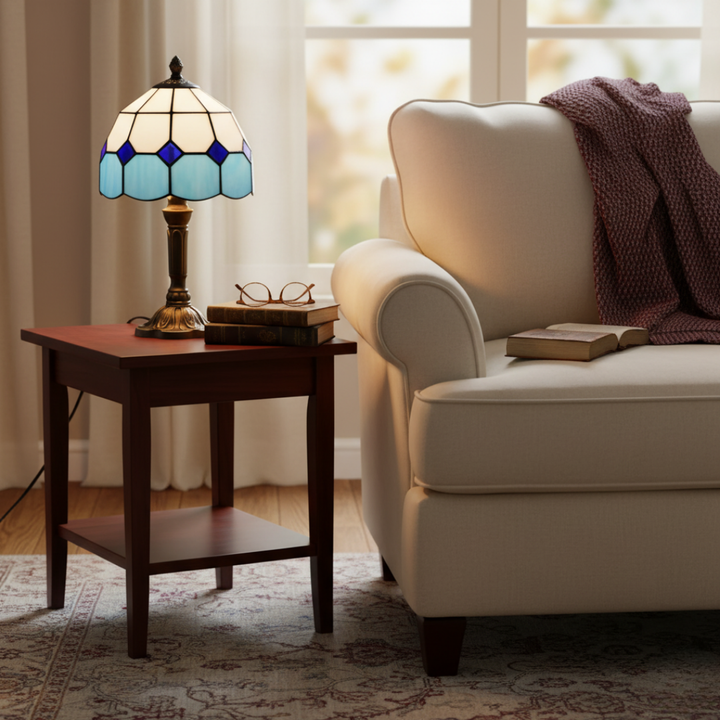 LUMORA | VINTAGE DANCING LAMP IN OCEAN LIGHT