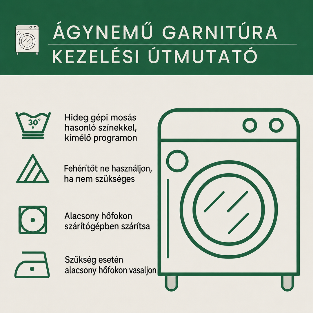 3dílné polstrované povlečení - Přírodní objetí
