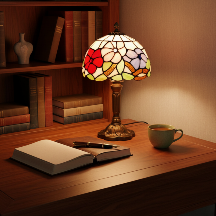 ROSAVIA | COLORED TIFFANY STYLE LAMP