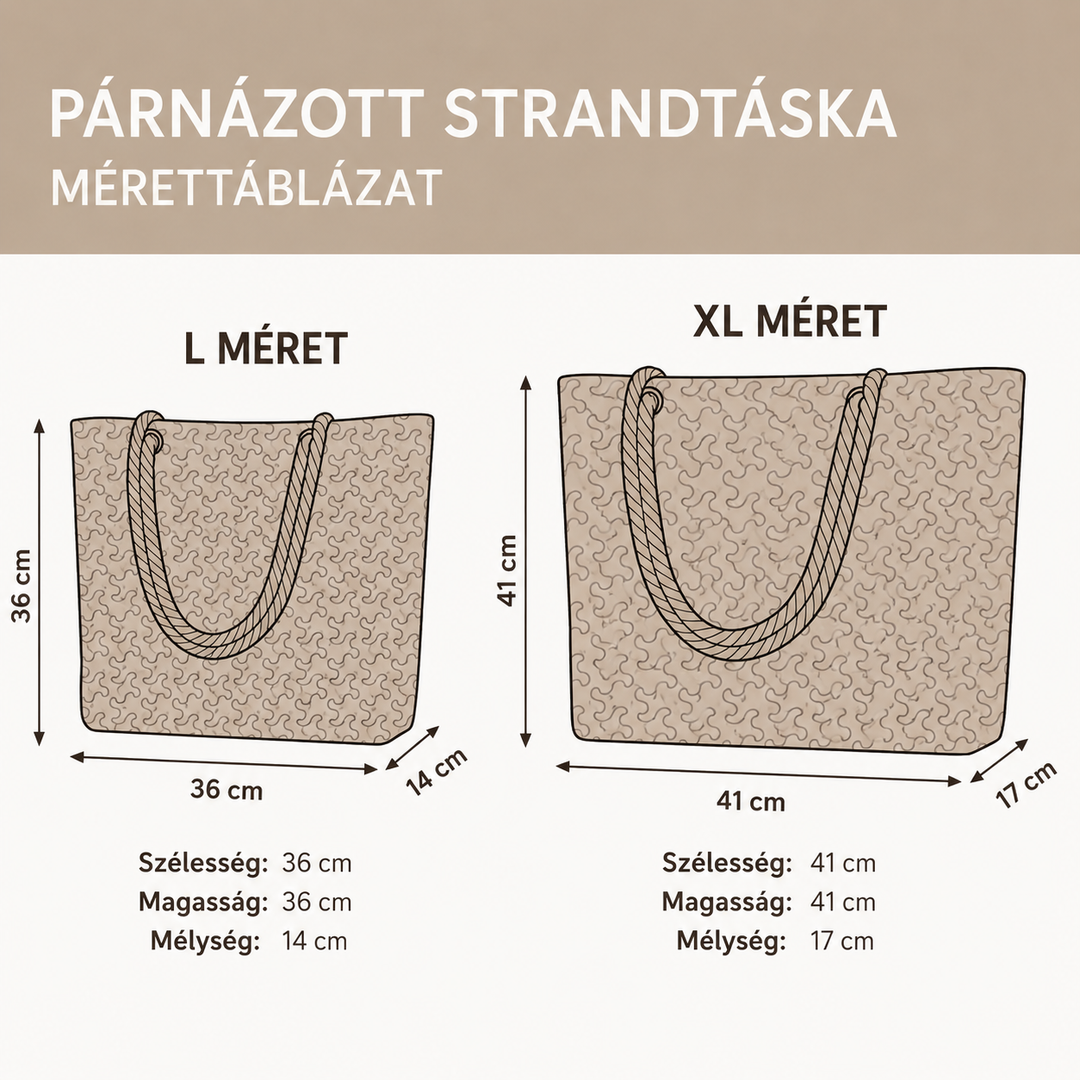 Ručně Vyrobená Plážová Taška s Motívem Mořské Kotvy