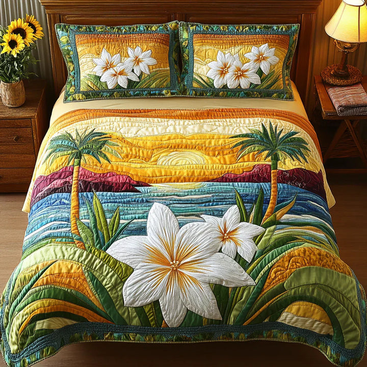 3dílná polstrovaná ložní souprava - Aloha Spirit
