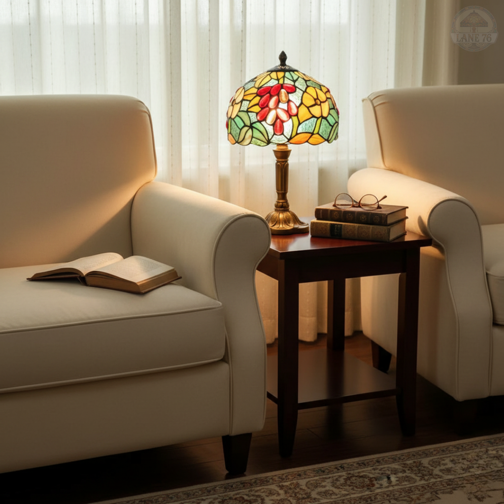 Arizona | Stolní lampa ve stylu Tiffany