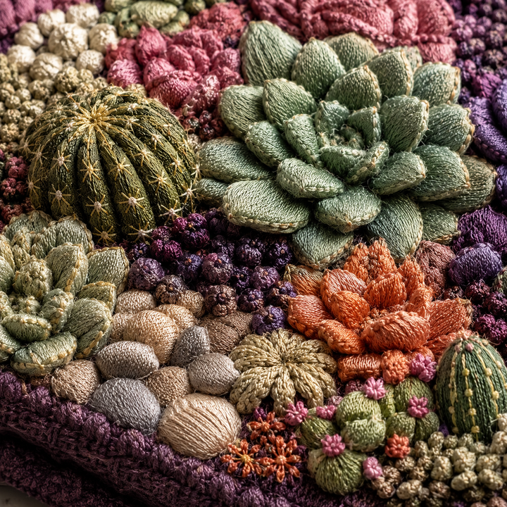 Succulent Garden Tote Bag