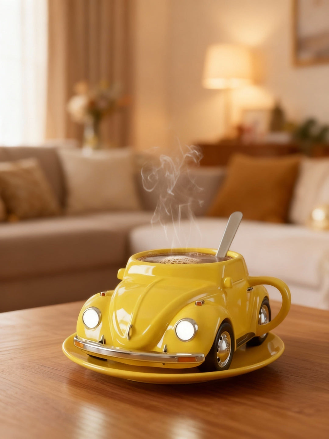 CARBREW | Classic Car Pattern Tea Cup
