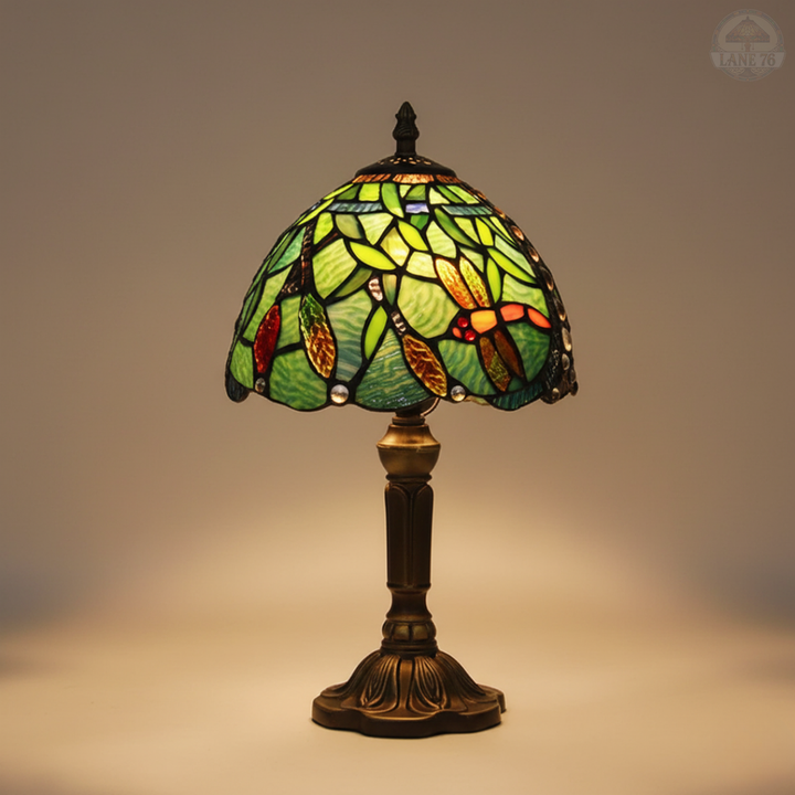 Roj vážek | Stolní lampa ve stylu Tiffany