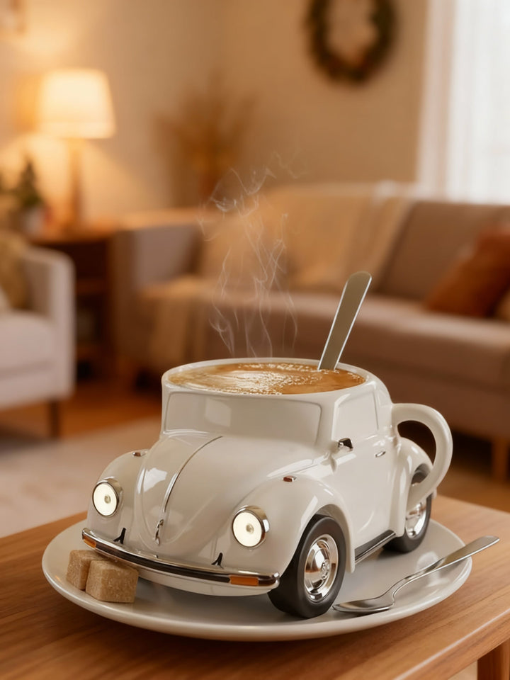 MOTOCUP | White Mug