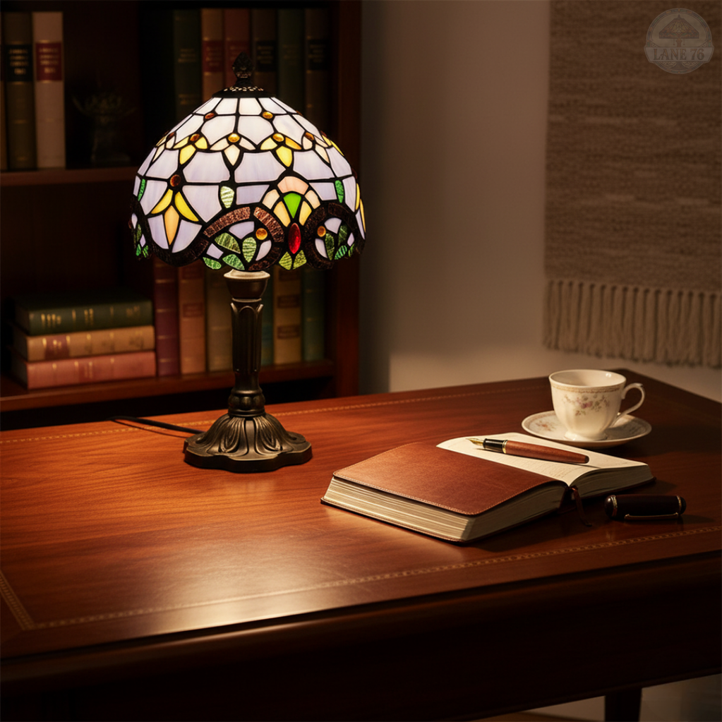 Barokní tajemství | Stolní lampa ve stylu Tiffany