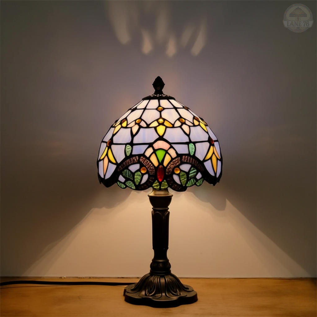 Barokní tajemství | Stolní lampa ve stylu Tiffany