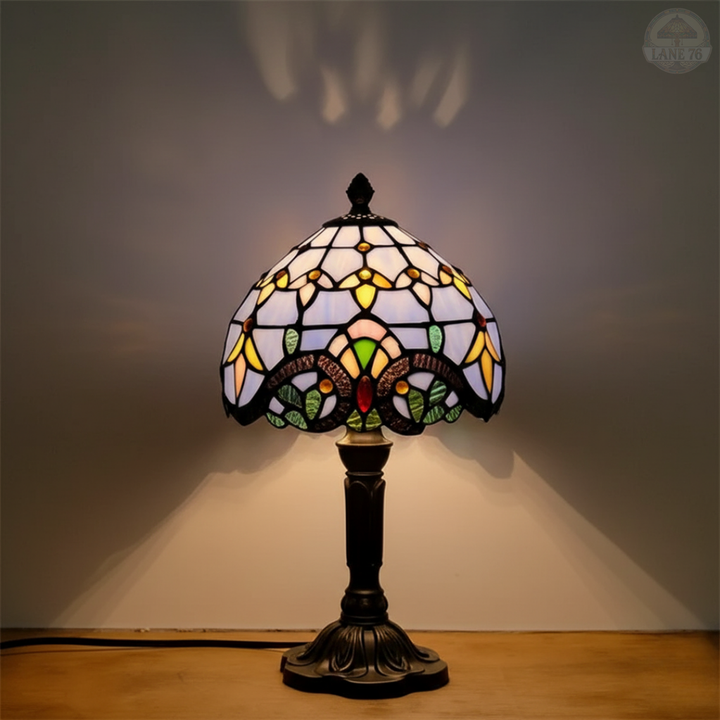 Barokní tajemství | Stolní lampa ve stylu Tiffany