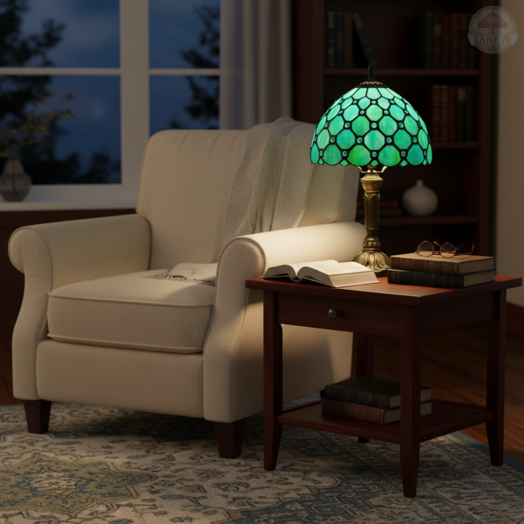 Želva | Stolní lampa ve stylu Tiffany