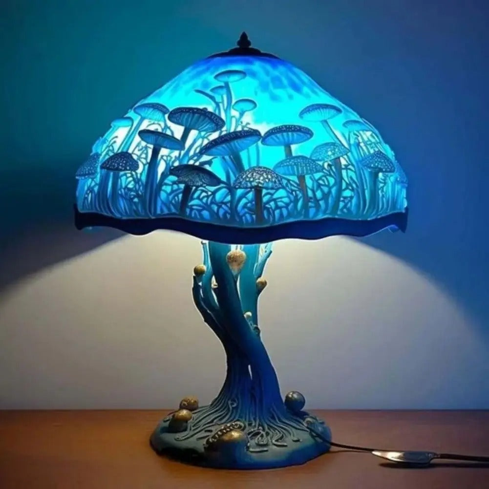 BLUEAURA | Blue Table Lamp with a Mystical Atmosphere