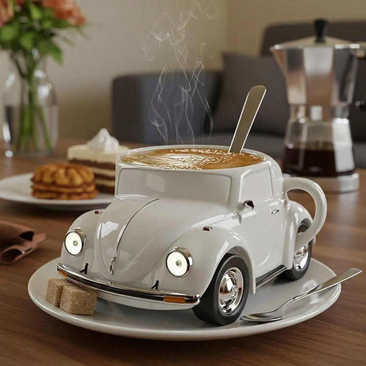 MOTOCUP | White Mug