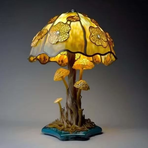 SHROOMGLOW | Mushroom-shaped handcrafted night lamp
