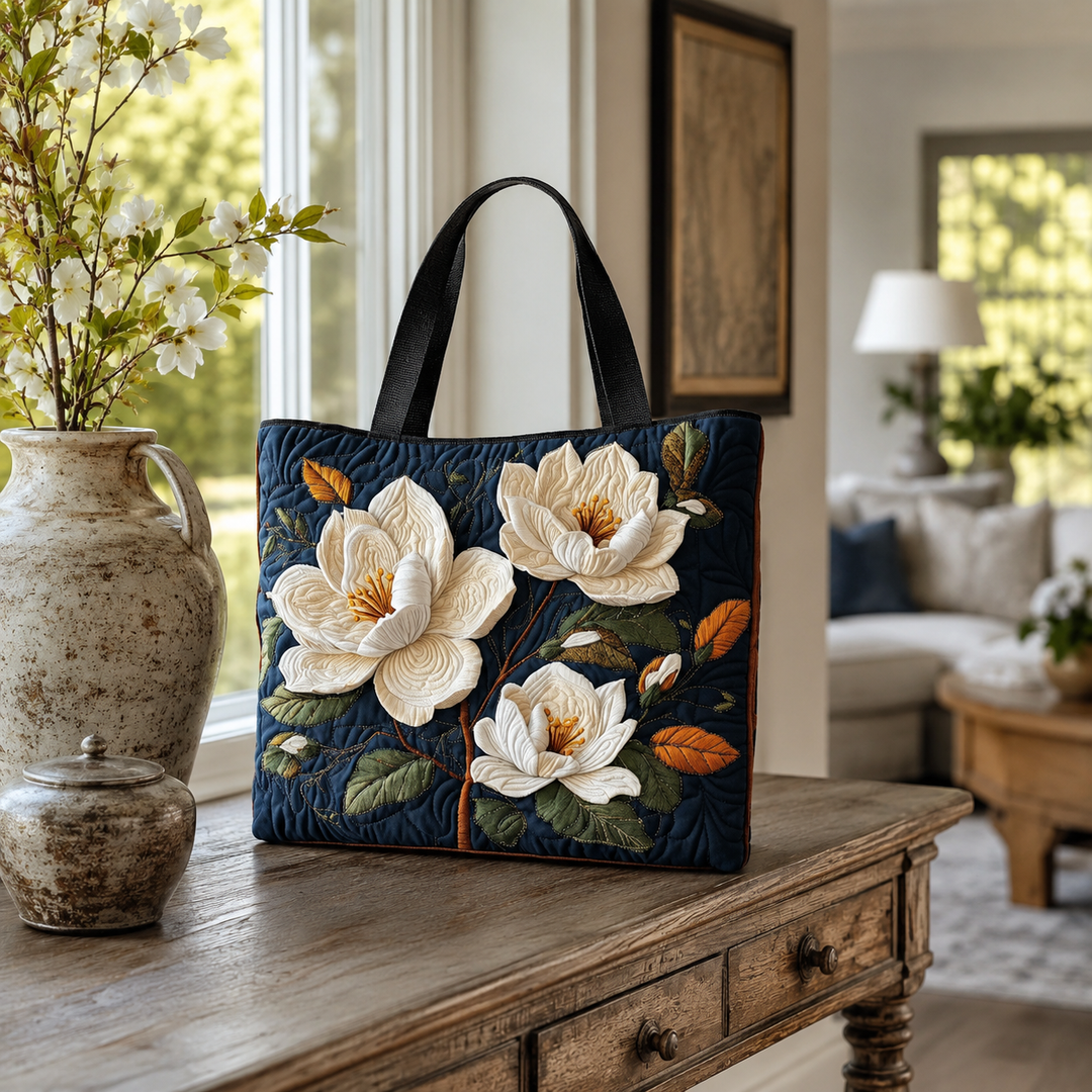 Delicate Magnolia Tote Bag